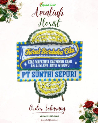 Papan Bunga Duka di Gilingan