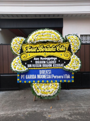 Papan Bunga Duka di Gilingan
