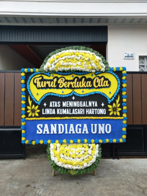 Papan Bunga Duka di Gilingan